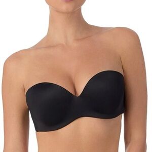 Laura Ashley | Black Strapless Convertible Multi Wear Underwire Bra